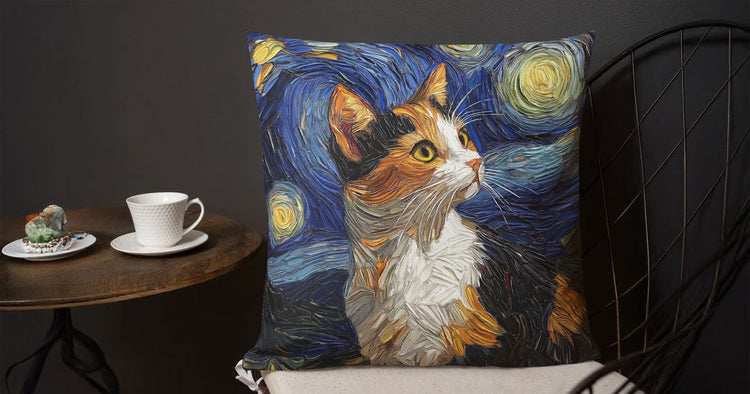 Art-inspired home décor – area rugs, pillows, canvas prints, framed posters and more