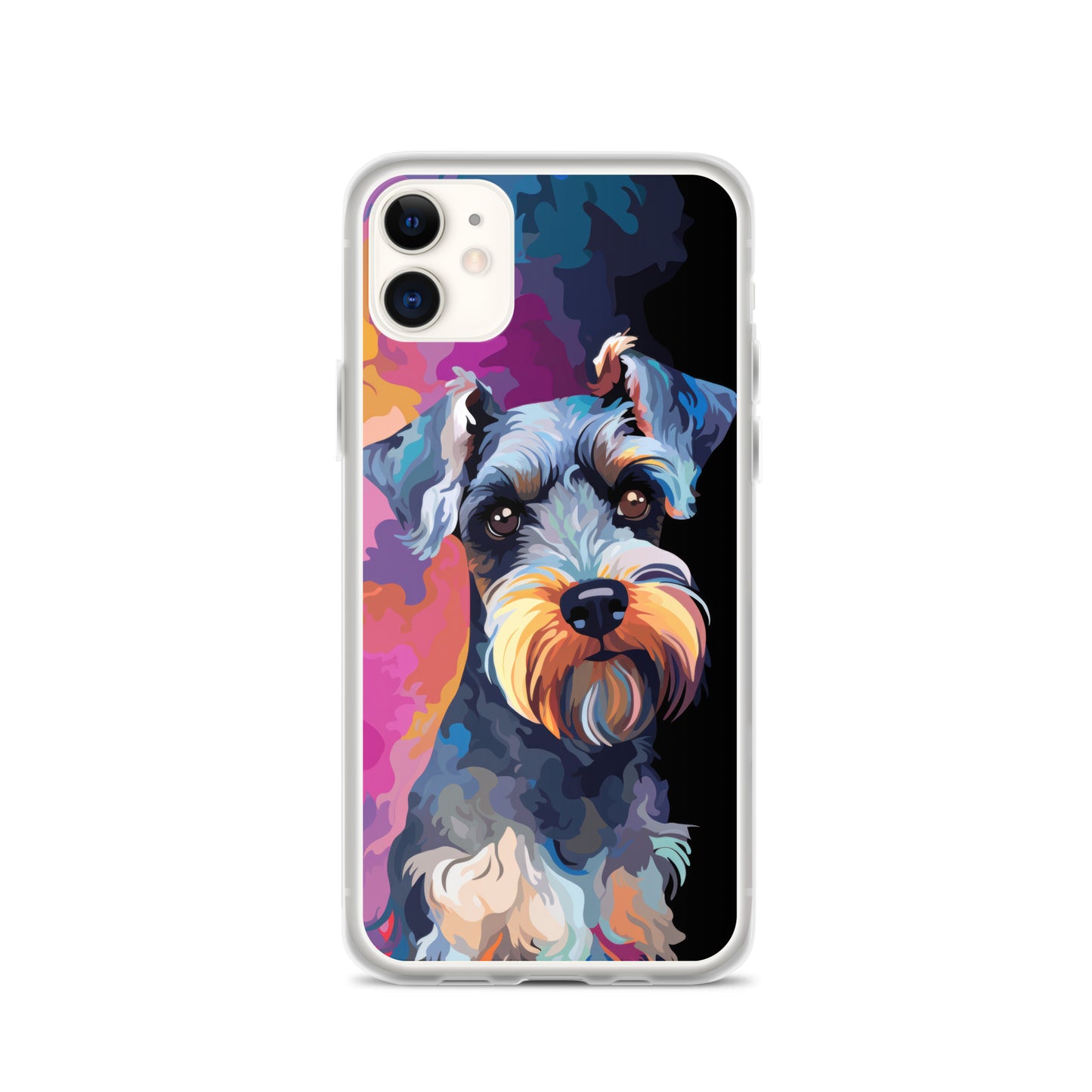 iPhone Case Painted Schnauzer