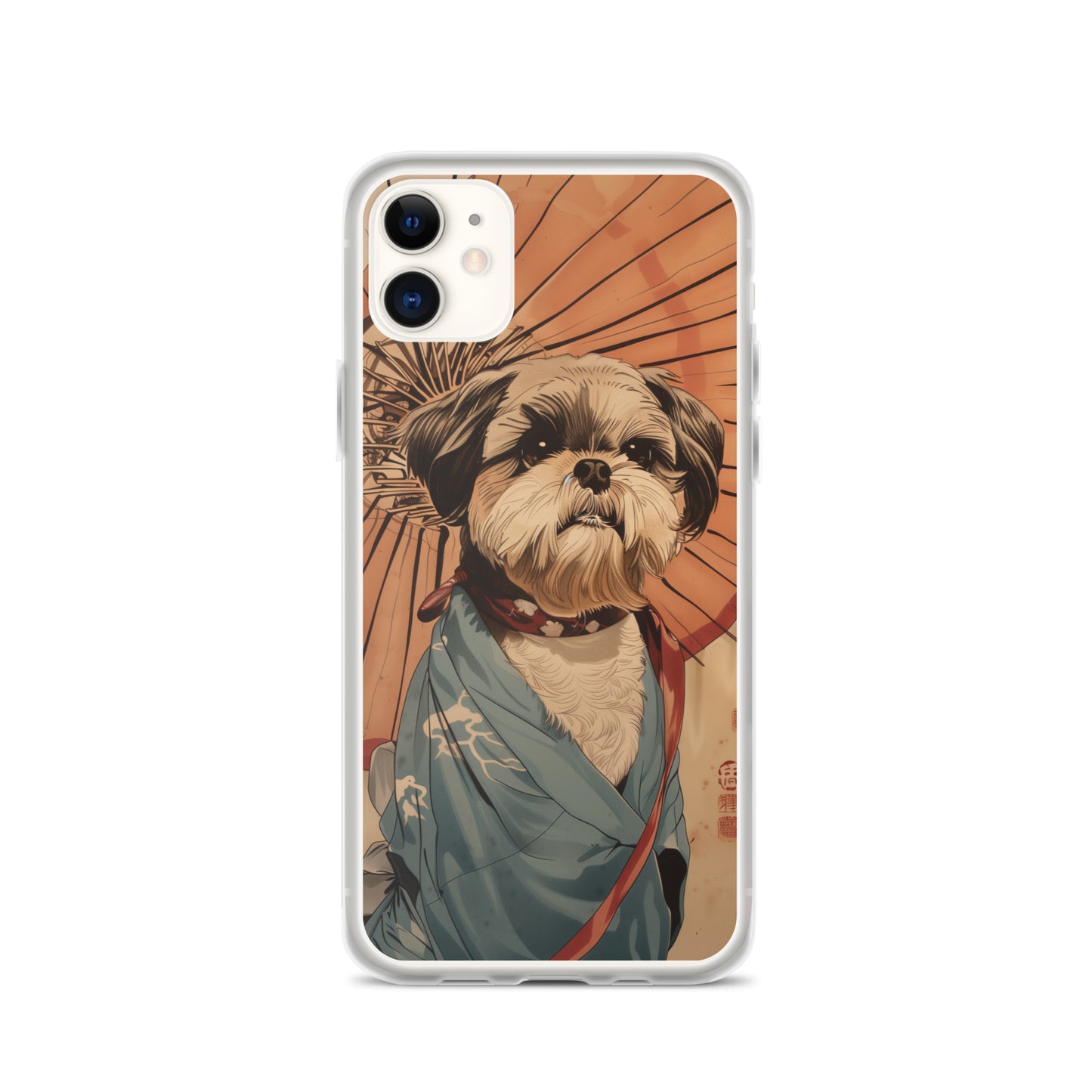 Ukiyo-e Style Shih Tzu iPhone Case
