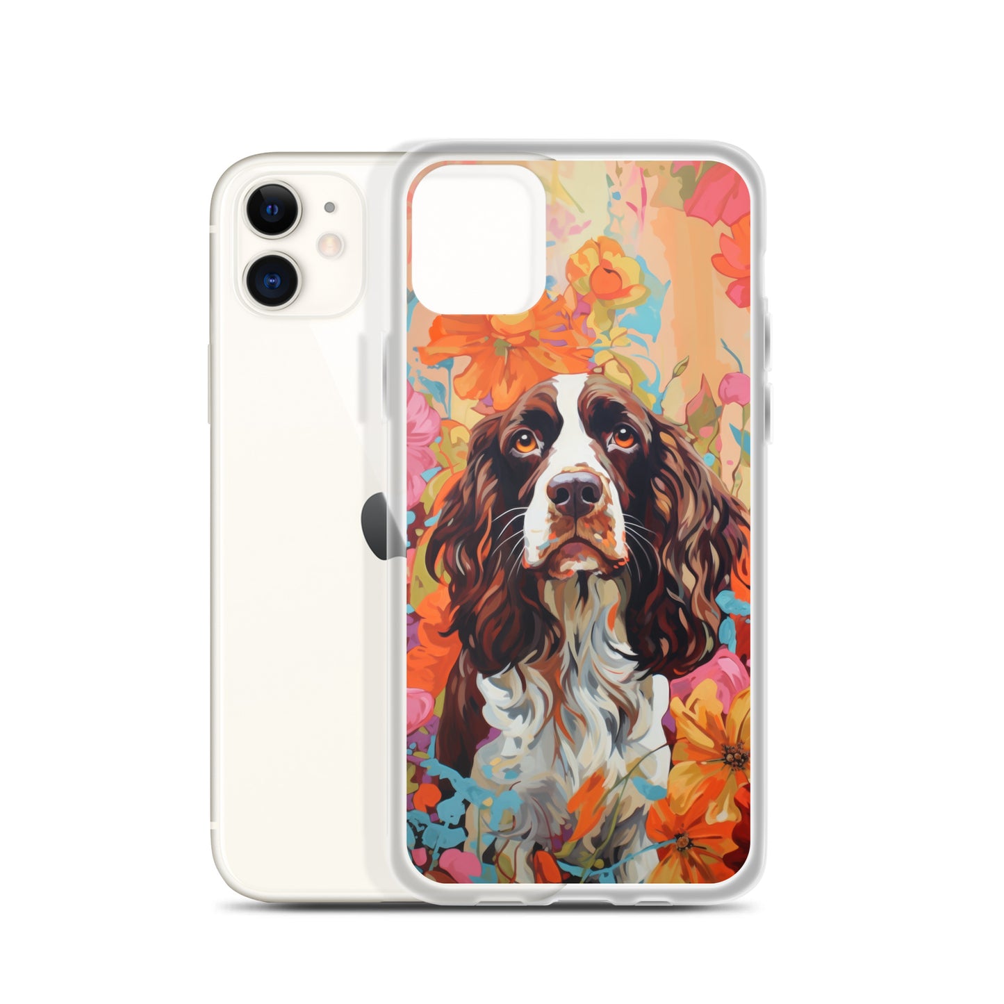 iPhone Case Painted English Springer Spaniel
