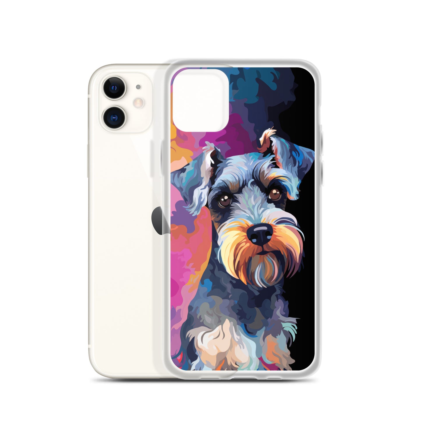 iPhone Case Painted Schnauzer