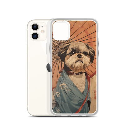 Ukiyo-e Style Shih Tzu iPhone Case