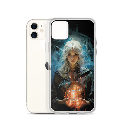 Dungeons and Dragons Female Elf Sorcerer iPhone Case