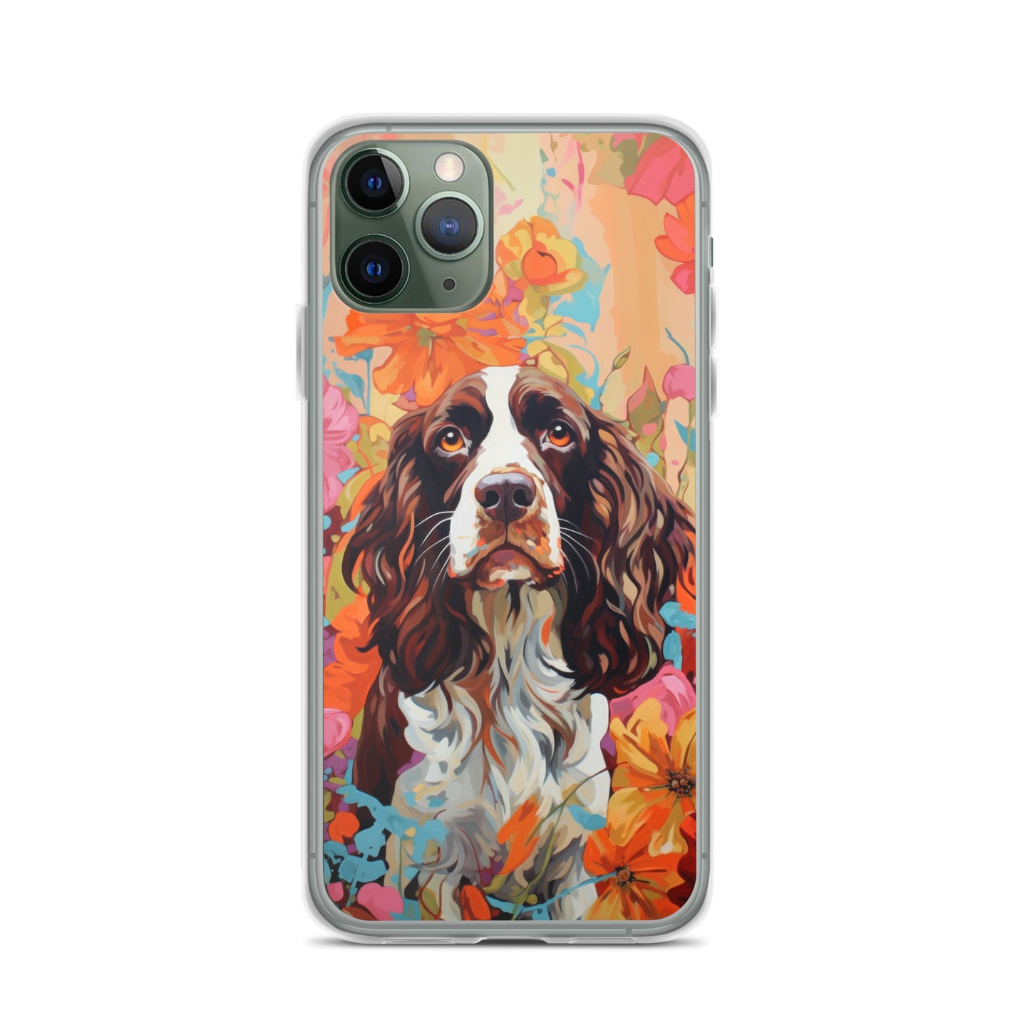 iPhone Case Painted English Springer Spaniel