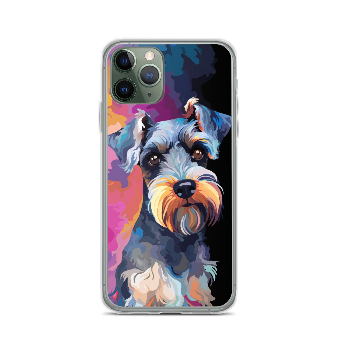 iPhone Case Painted Schnauzer