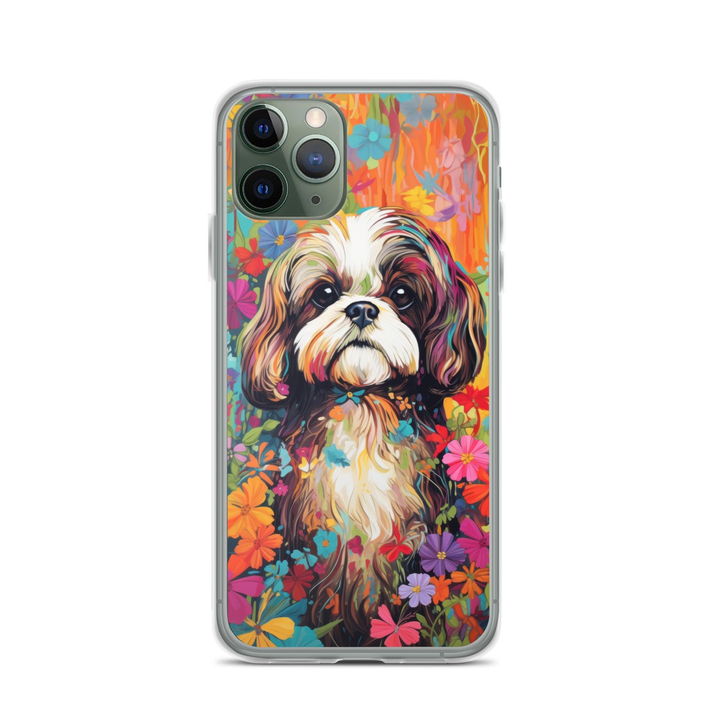 iPhone Case Painted Shih Tzu