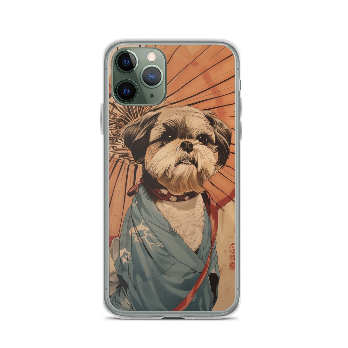 Ukiyo-e Style Shih Tzu iPhone Case