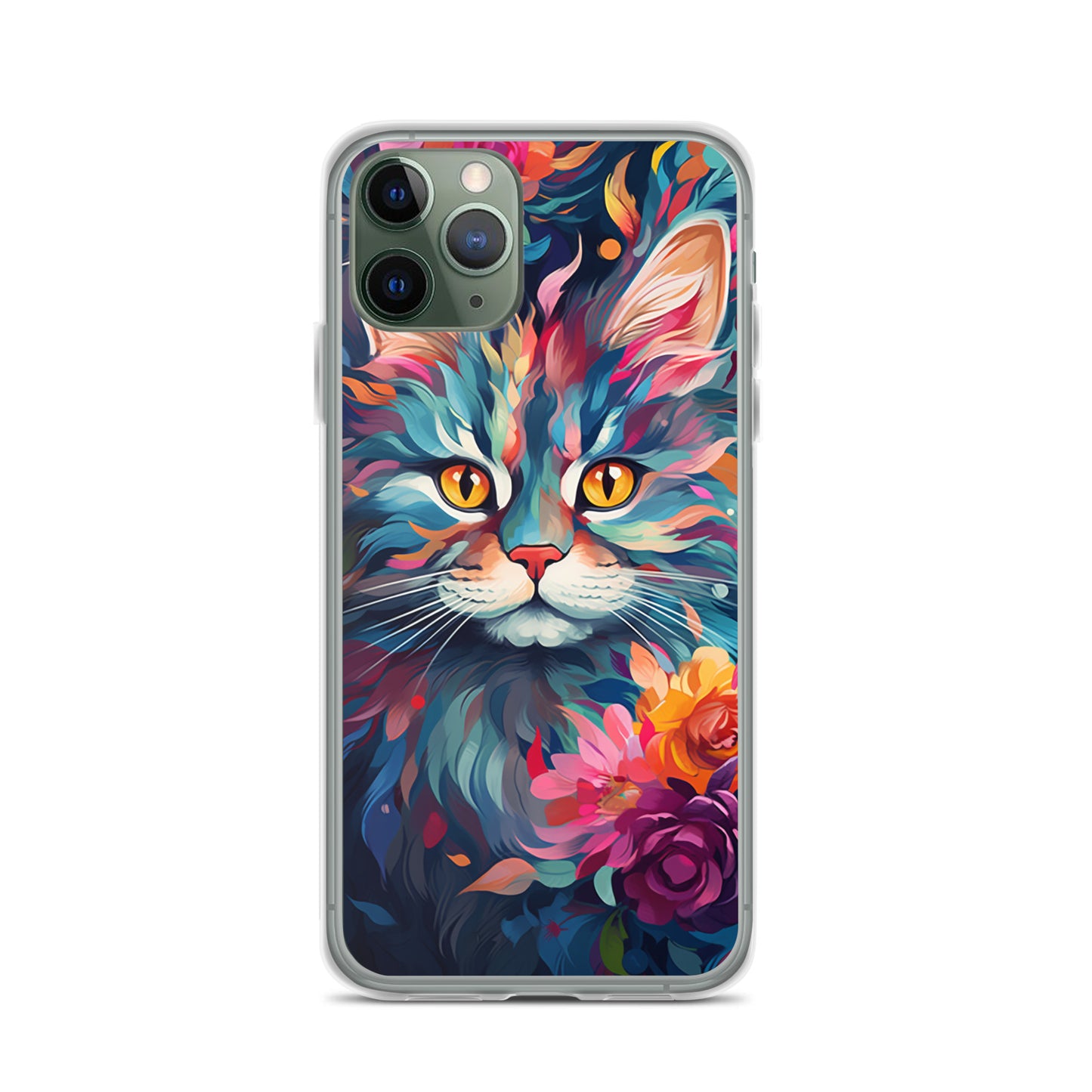 Painted Cat iPhone Case