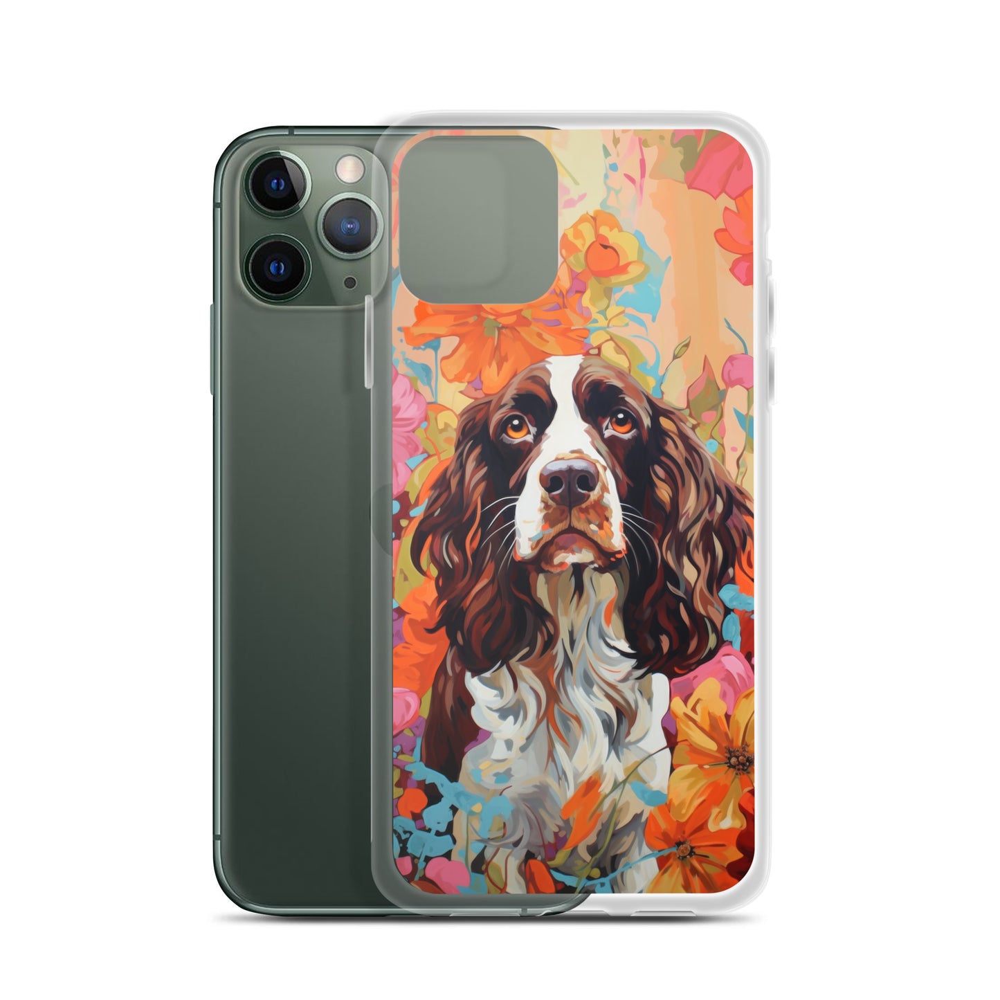 iPhone Case Painted English Springer Spaniel