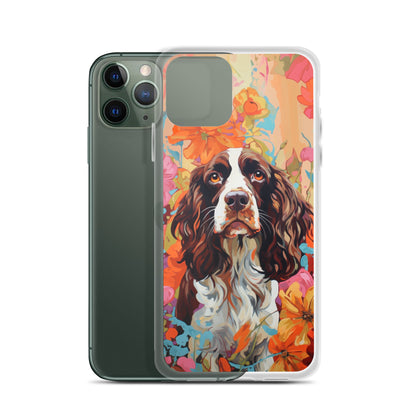 iPhone Case Painted English Springer Spaniel