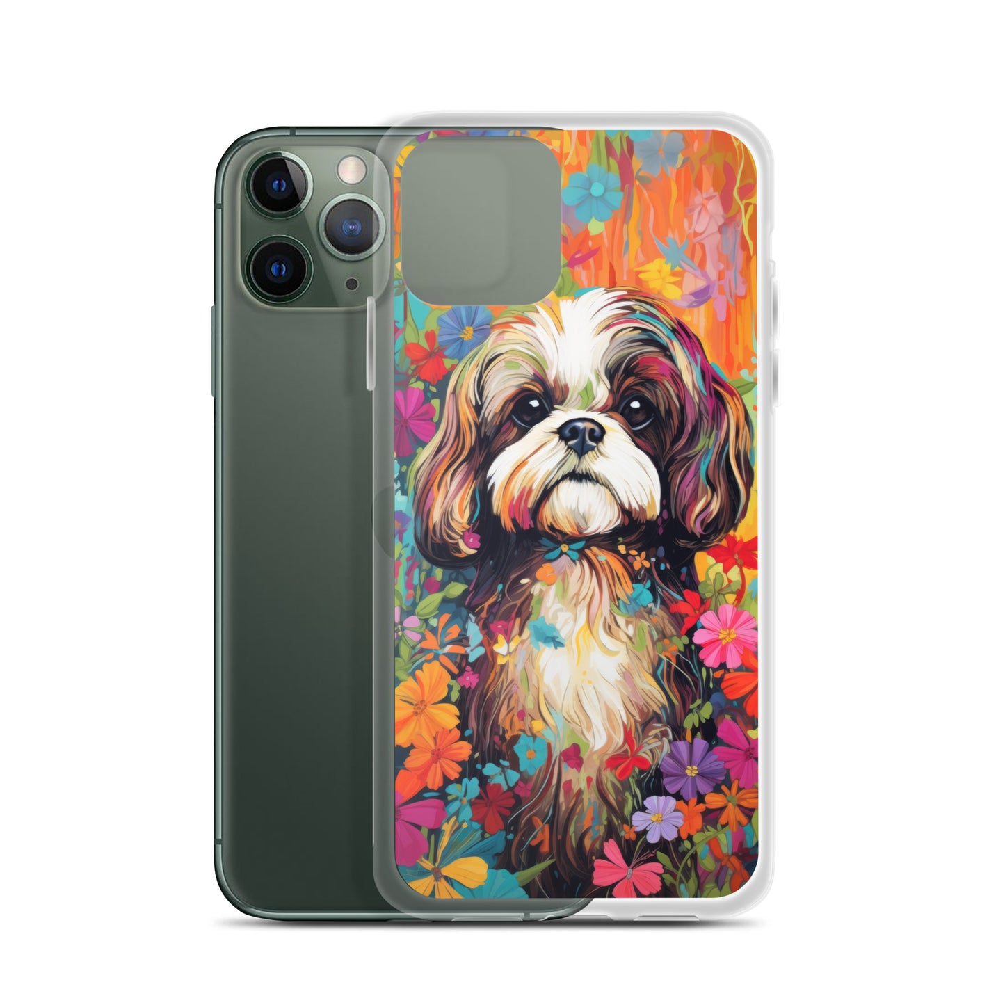 iPhone Case Painted Shih Tzu
