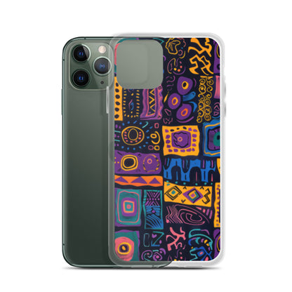 iPhone Case Colorful Yemanja Pattern
