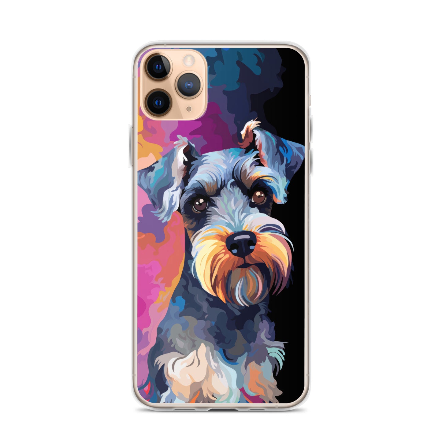 iPhone Case Painted Schnauzer