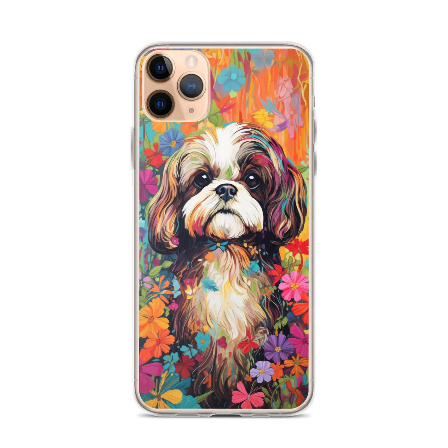 iPhone Case Painted Shih Tzu