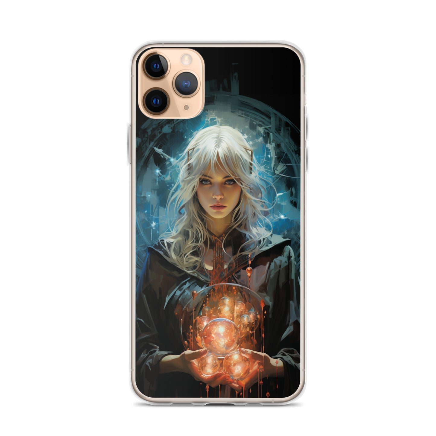 Dungeons and Dragons Female Elf Sorcerer iPhone Case