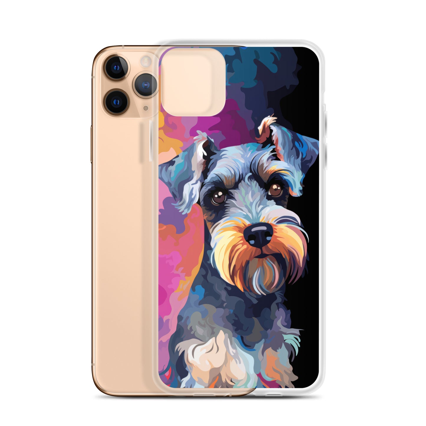 iPhone Case Painted Schnauzer