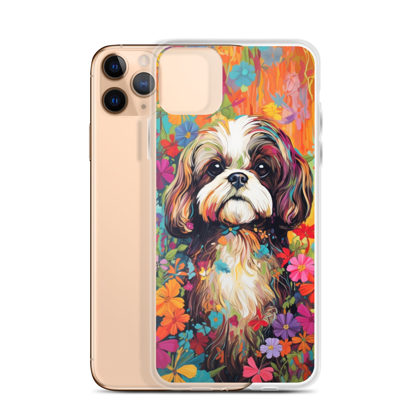 iPhone Case Painted Shih Tzu