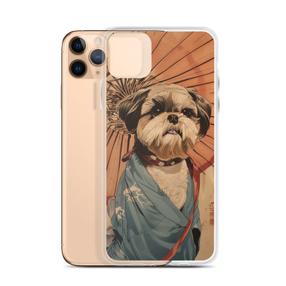 Ukiyo-e Style Shih Tzu iPhone Case
