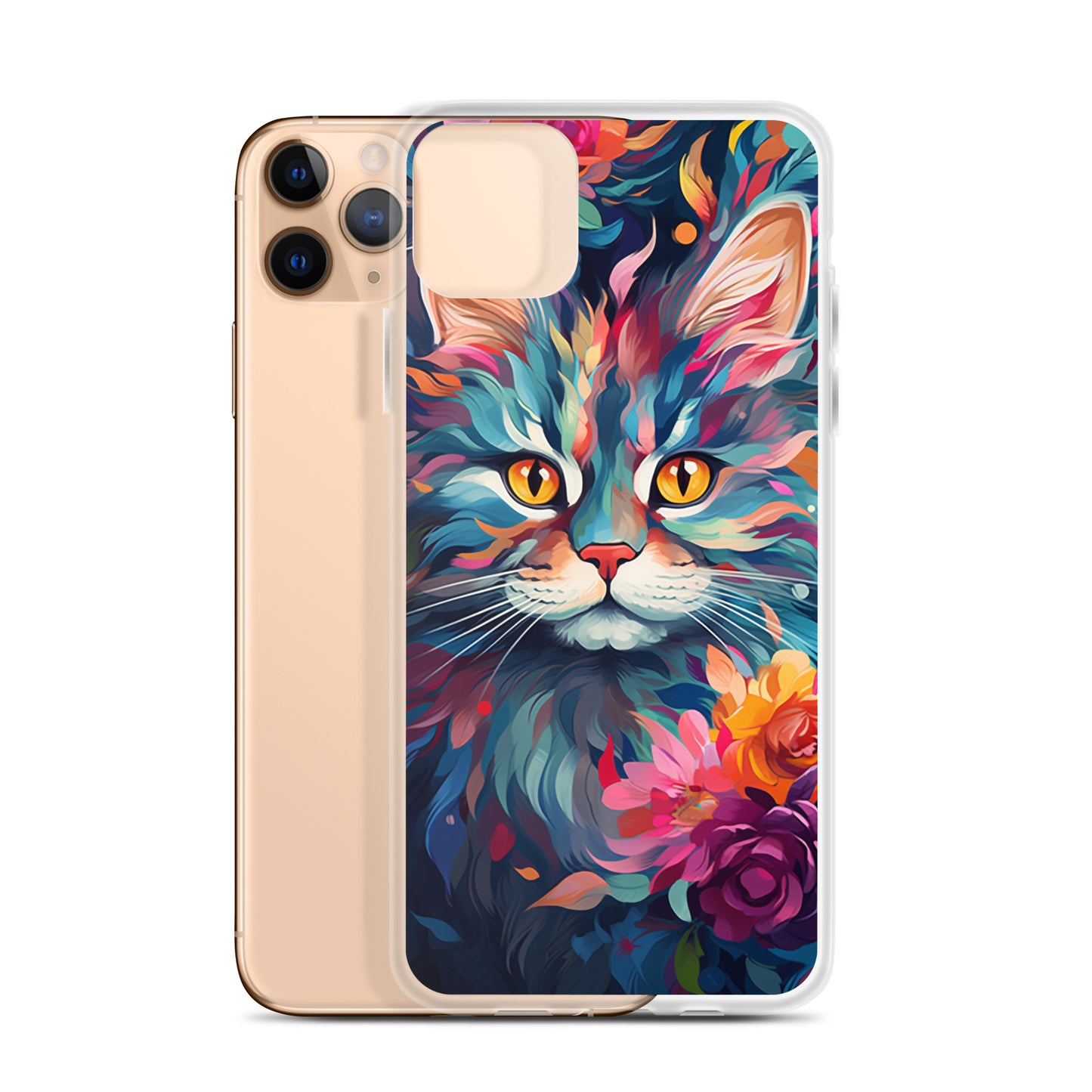Painted Cat iPhone Case