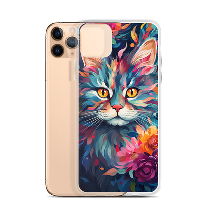 Painted Cat iPhone Case
