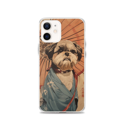 Ukiyo-e Style Shih Tzu iPhone Case