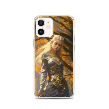 Dungeons and Dragons Female Elf iPhone Case