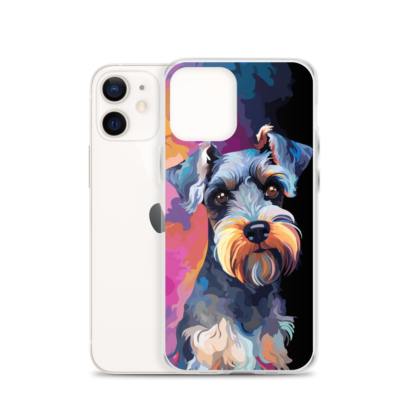 iPhone Case Painted Schnauzer