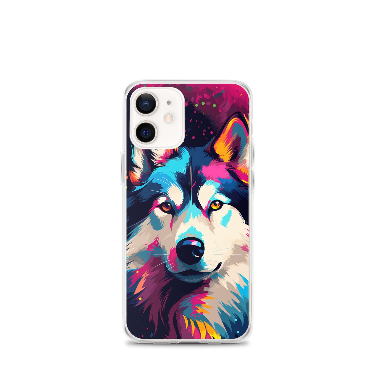 iPhone Case Painted Siberian Huskie