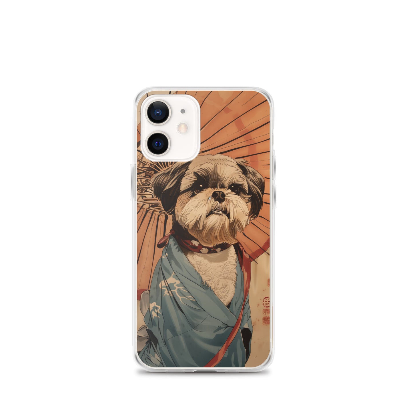 Ukiyo-e Style Shih Tzu iPhone Case