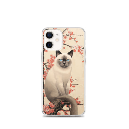 Ukiyo-e Siamese Cat iPhone Case