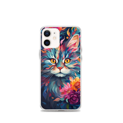 Painted Cat iPhone Case