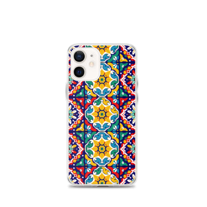 iPhone Case Talavera Tiles Red and Yellow