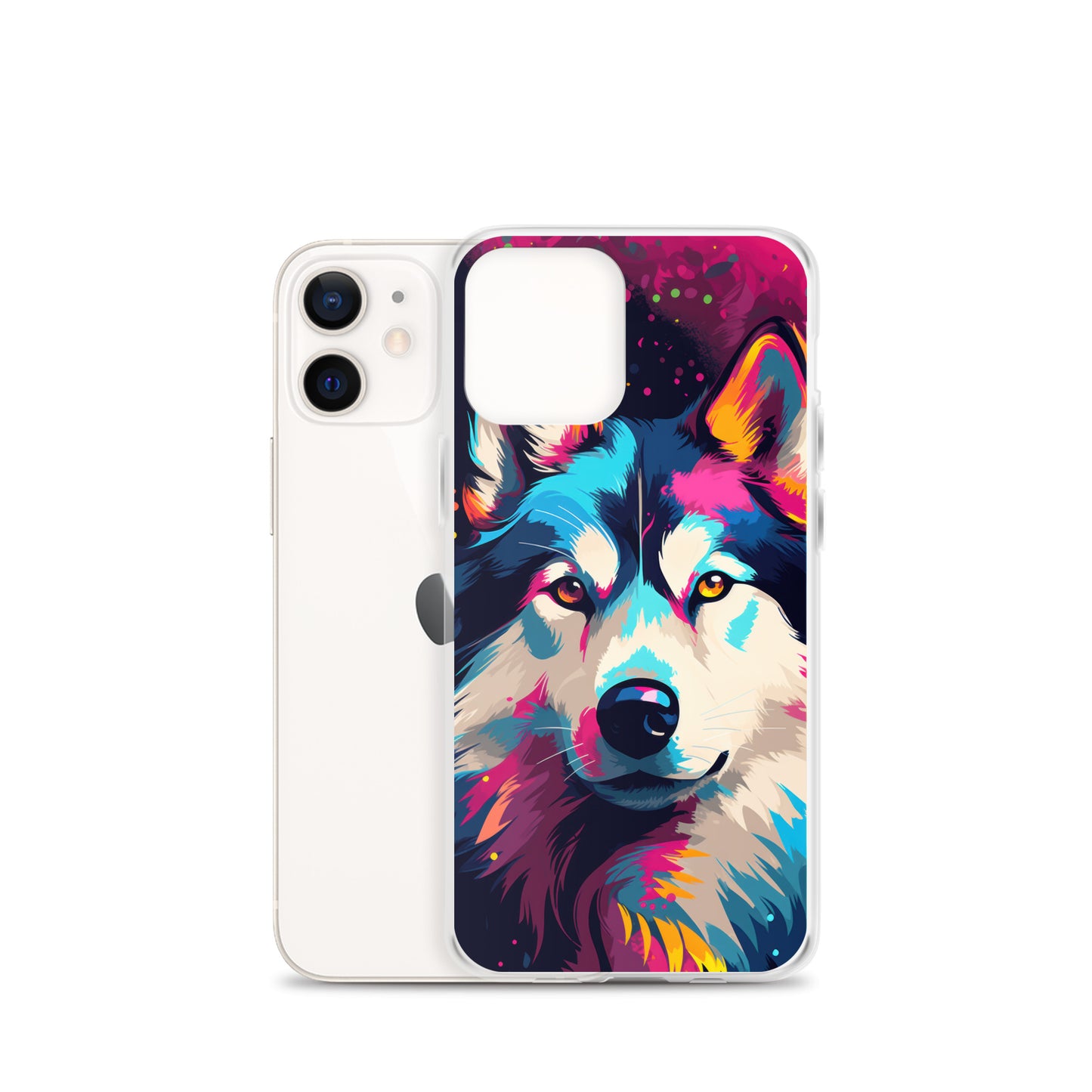 iPhone Case Painted Siberian Huskie