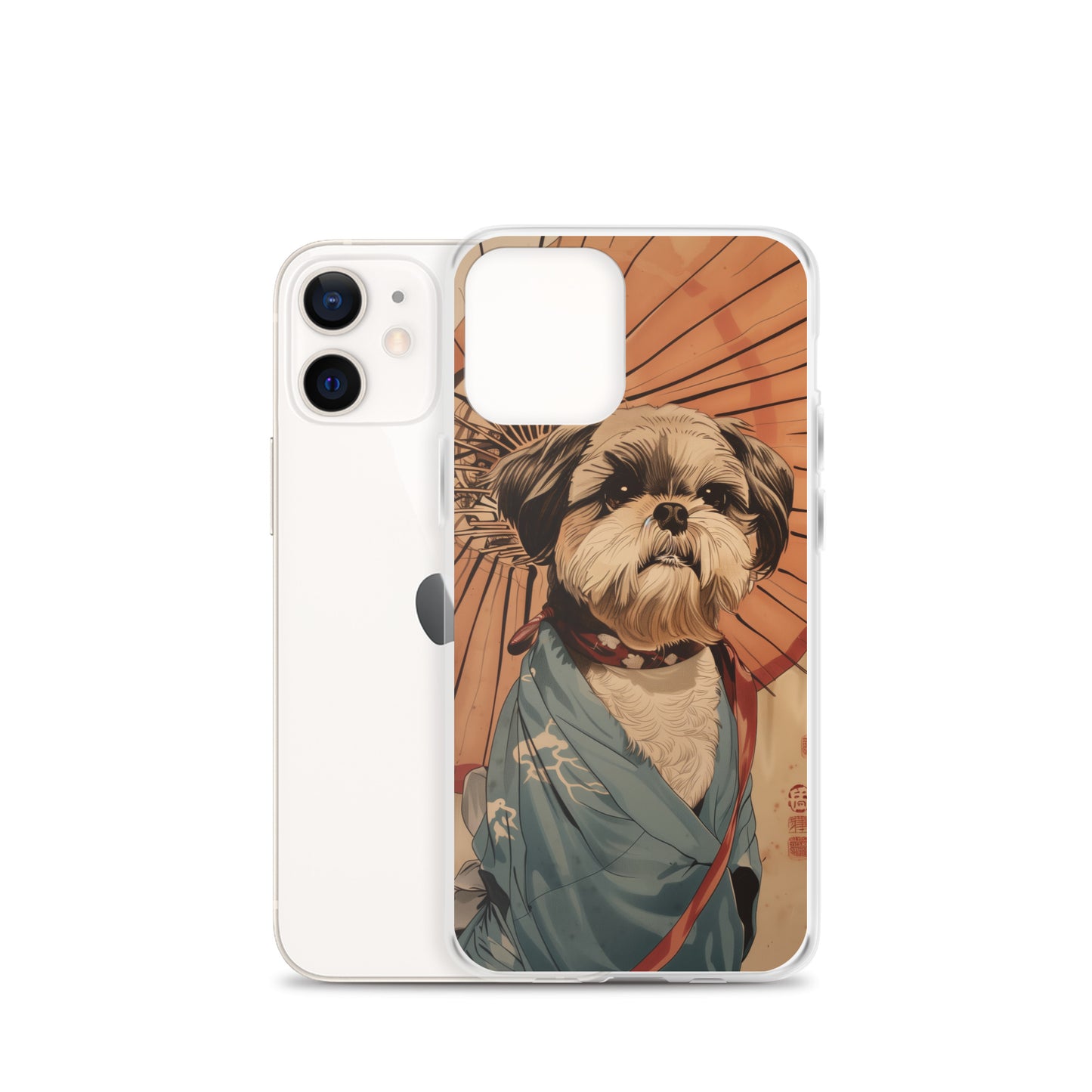Ukiyo-e Style Shih Tzu iPhone Case