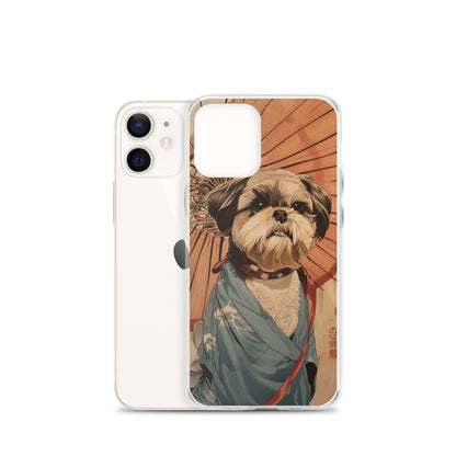 Ukiyo-e Style Shih Tzu iPhone Case
