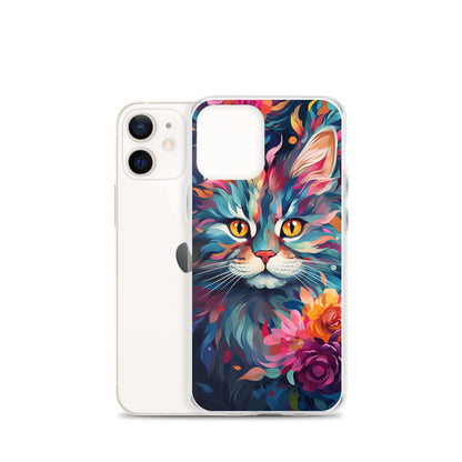 Painted Cat iPhone Case