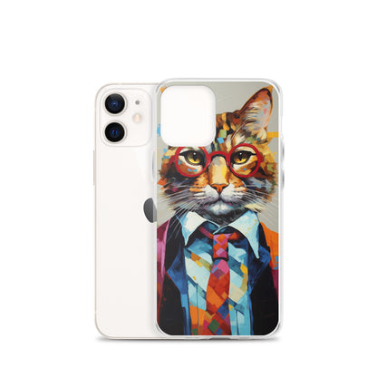 Business Cat iPhone Case