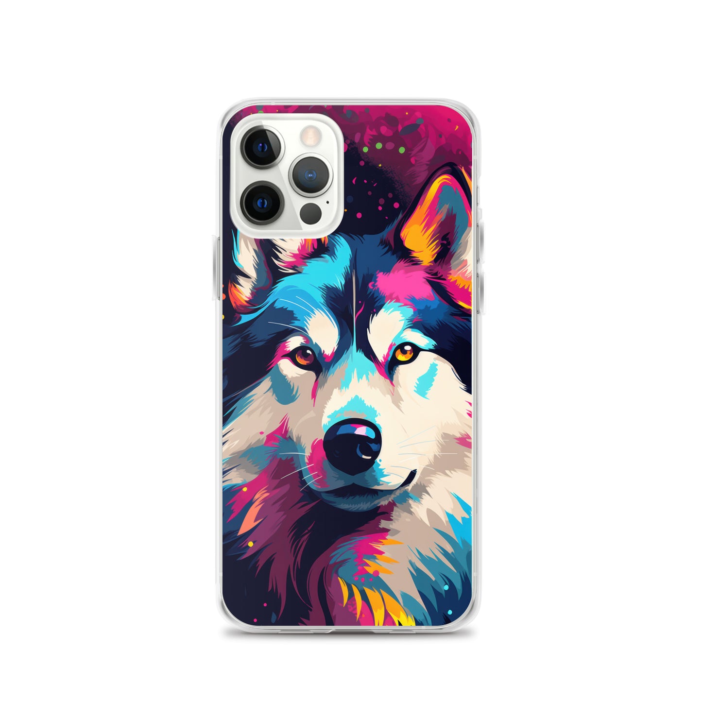iPhone Case Painted Siberian Huskie