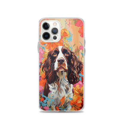 iPhone Case Painted English Springer Spaniel