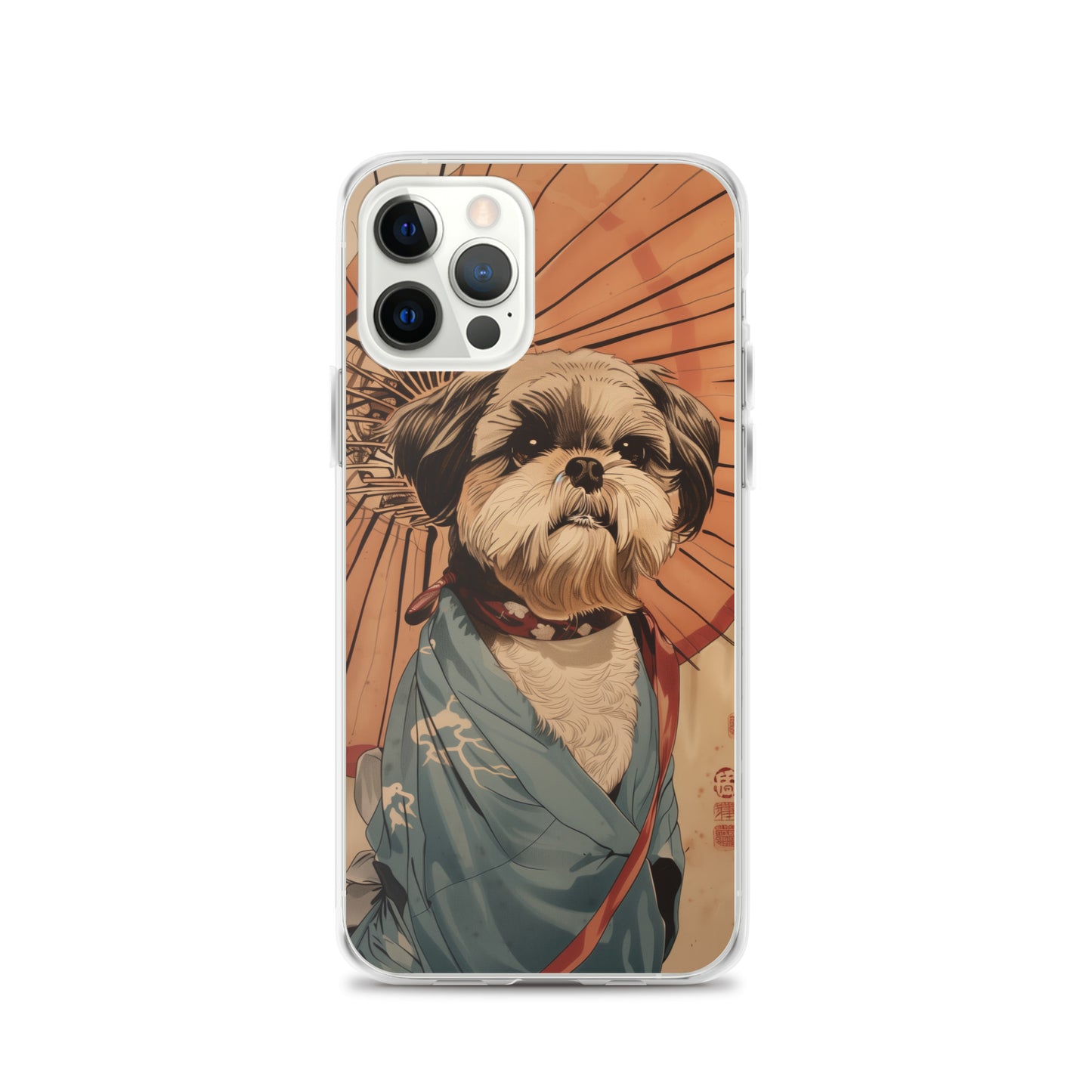 Ukiyo-e Style Shih Tzu iPhone Case