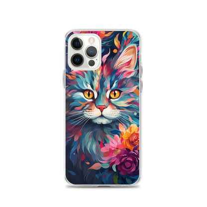 Painted Cat iPhone Case