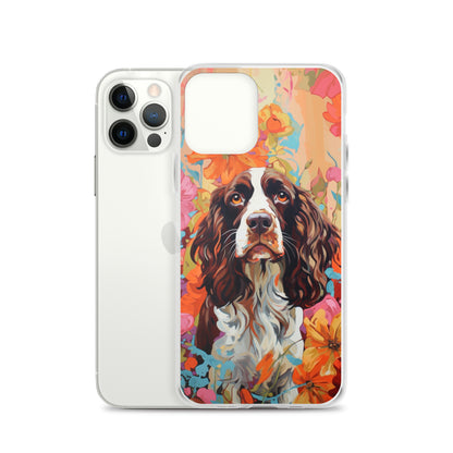 iPhone Case Painted English Springer Spaniel