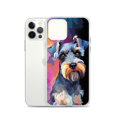 iPhone Case Painted Schnauzer