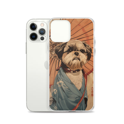 Ukiyo-e Style Shih Tzu iPhone Case