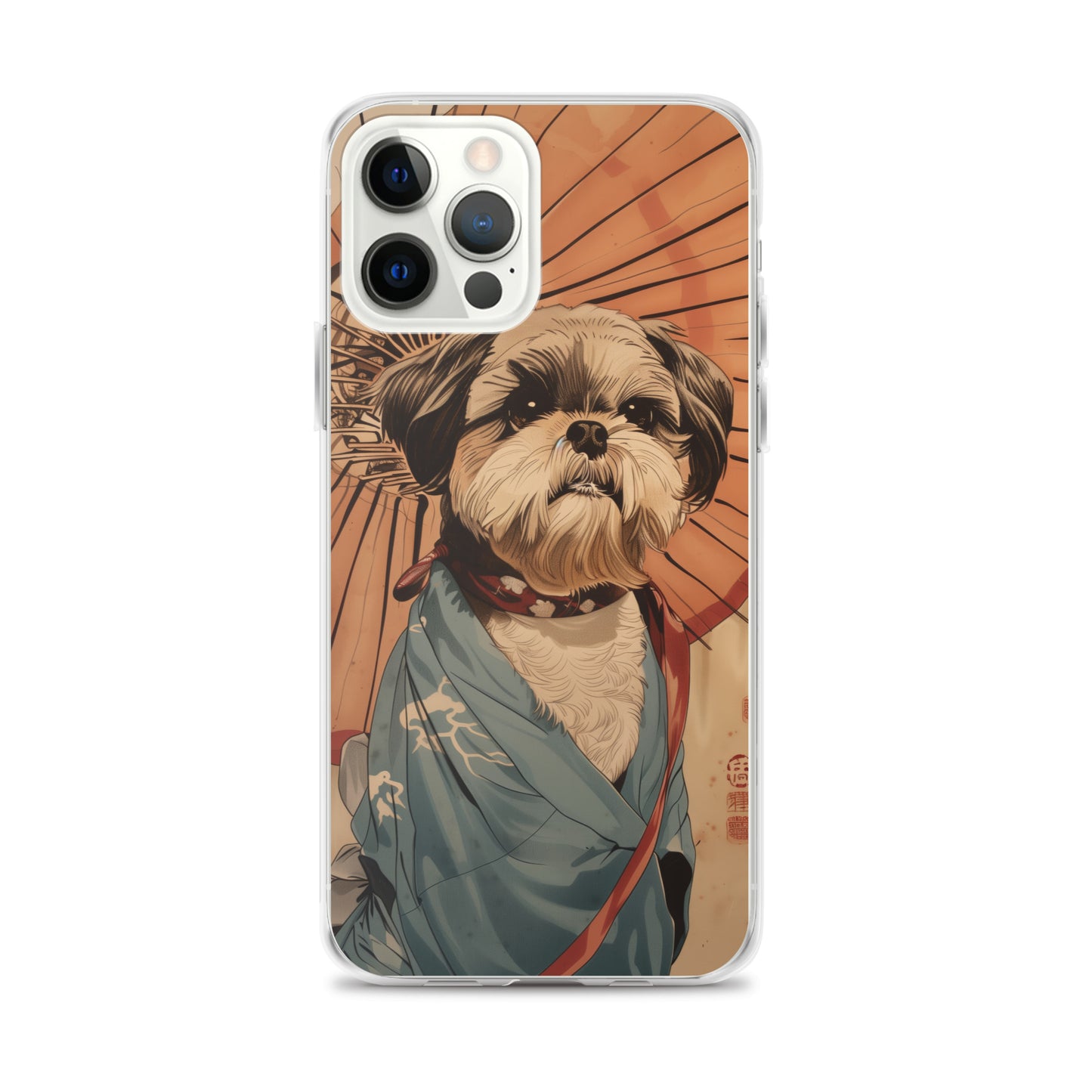 Ukiyo-e Style Shih Tzu iPhone Case