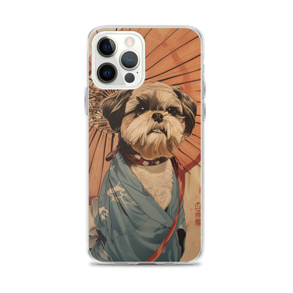 Ukiyo-e Style Shih Tzu iPhone Case