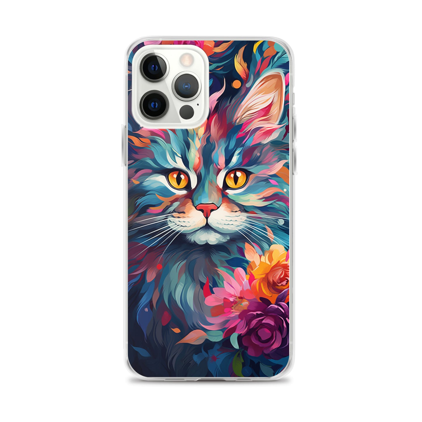 Painted Cat iPhone Case