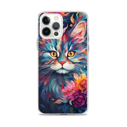 Painted Cat iPhone Case