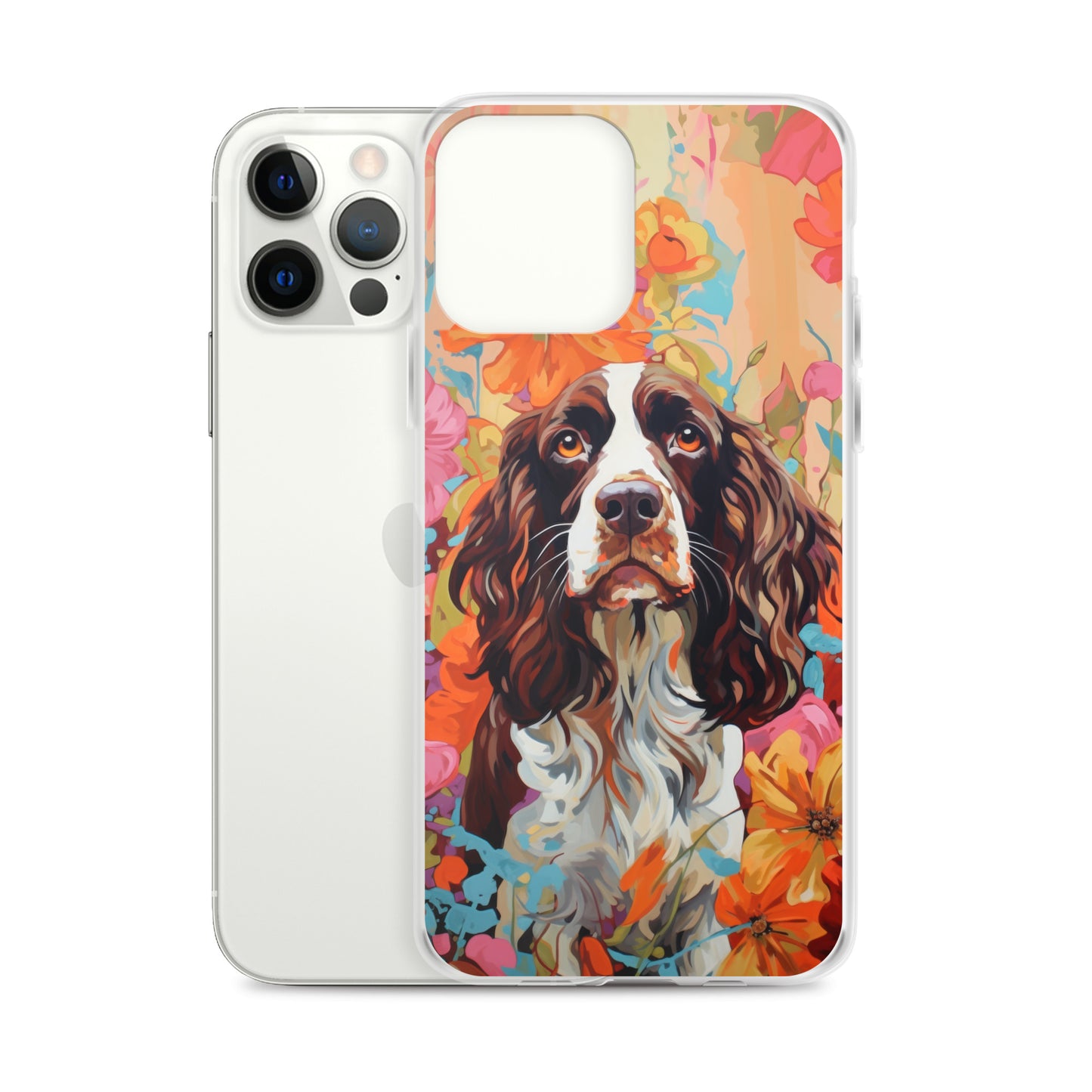 iPhone Case Painted English Springer Spaniel