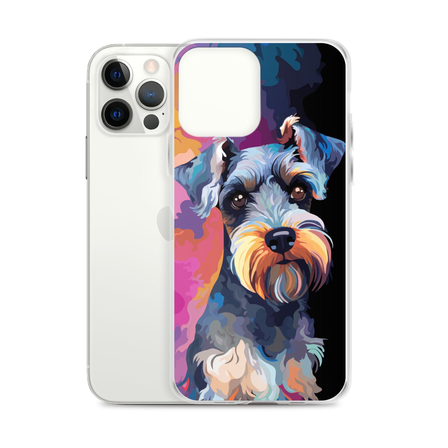 iPhone Case Painted Schnauzer